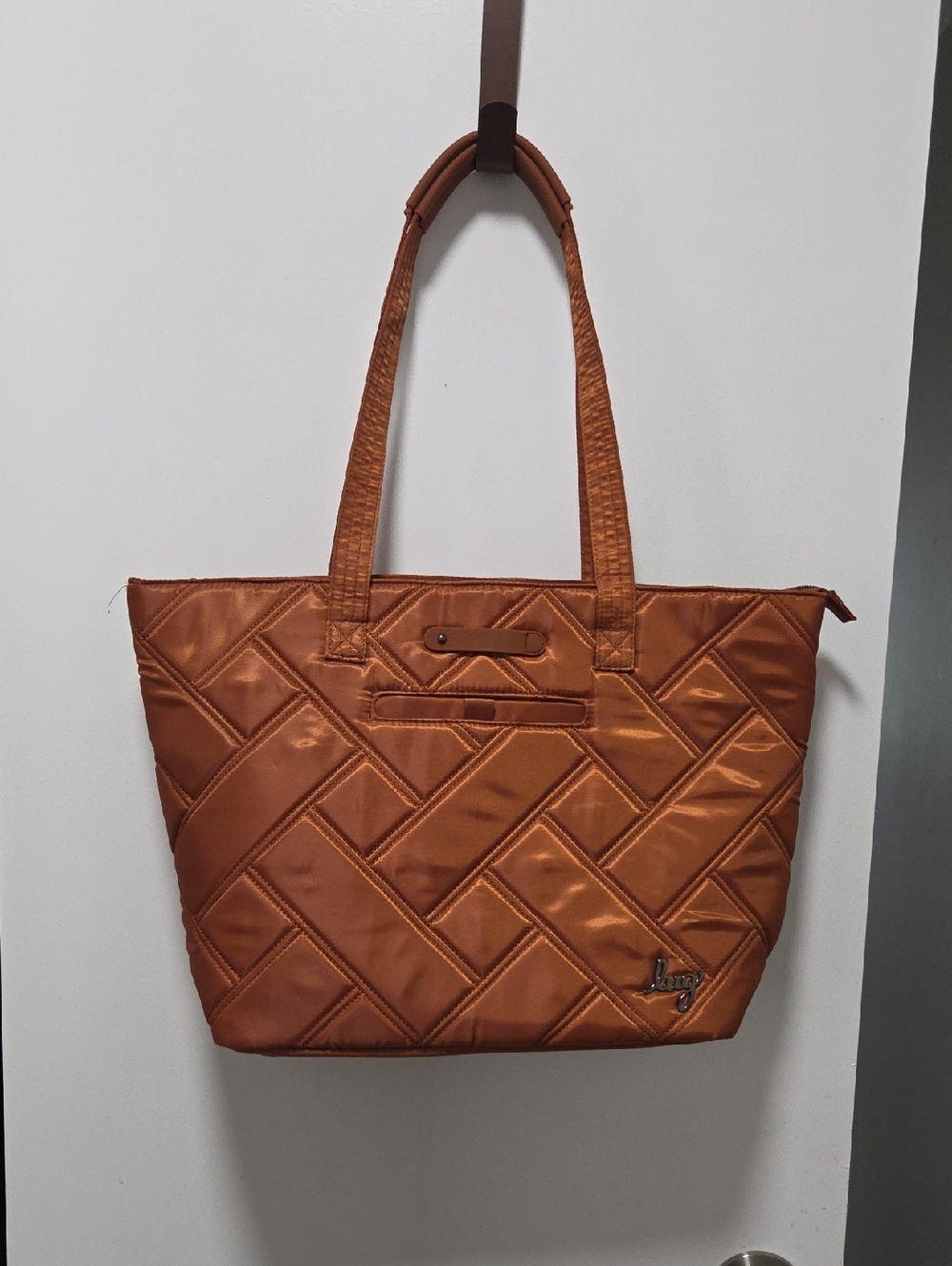 lug Quilted Nylon Skyliner Tote Great For Travel - Picture 1 of 10